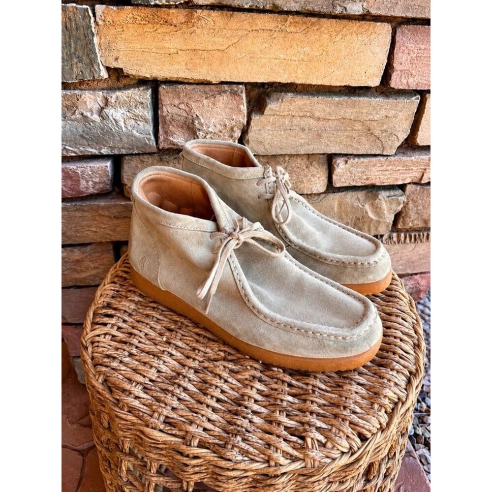 Hush Puppies Suede Chukka Boots Men's 7.5 Tan